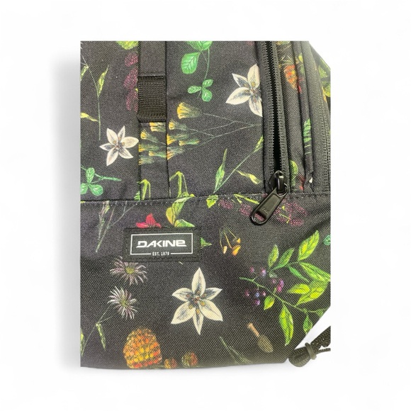 Dakine Black Floral Women's Backpack - Picture 5 of 7